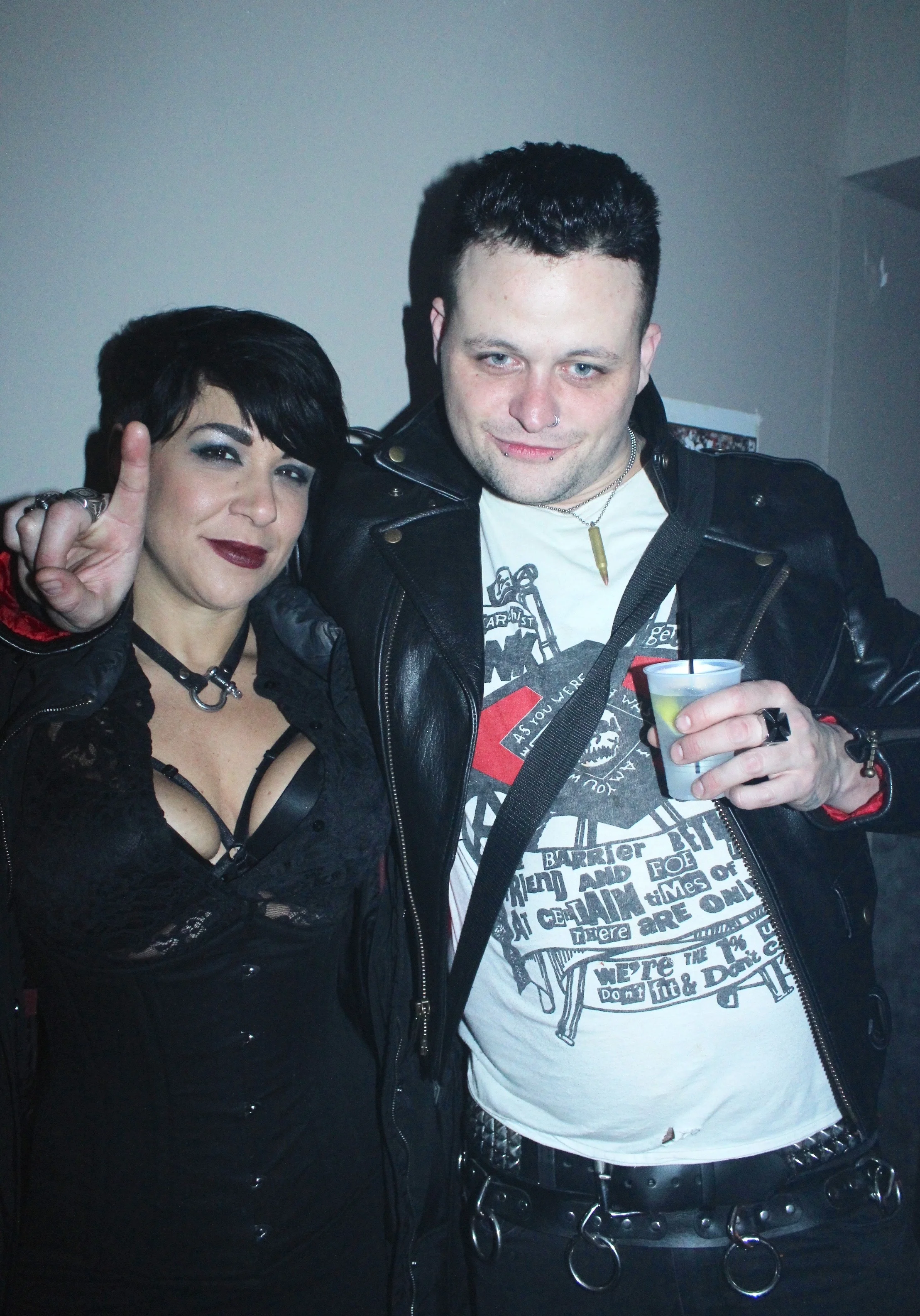 Styling couple out for some post-punk at Pyramid