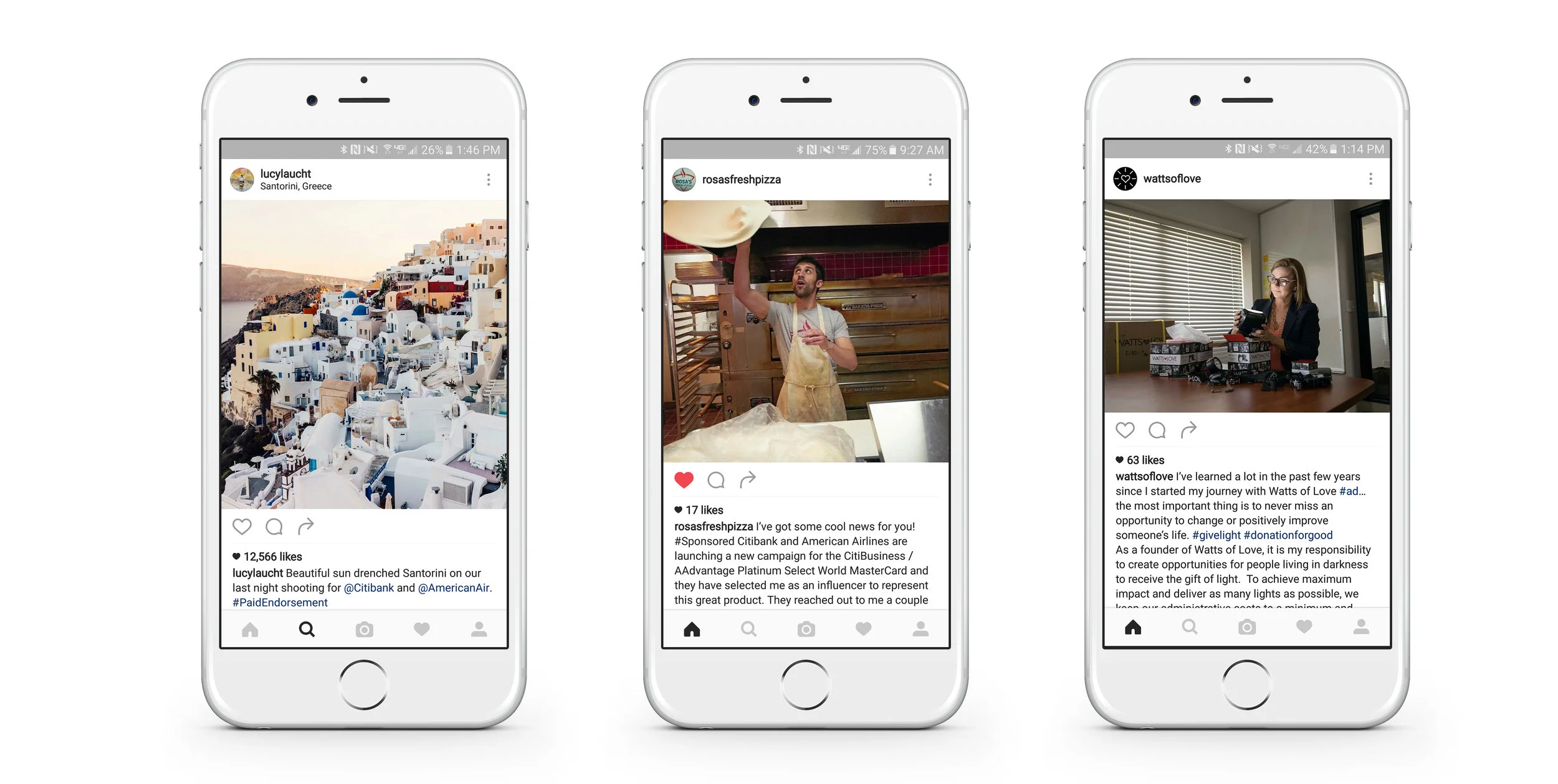Influencer Instagram Posts
