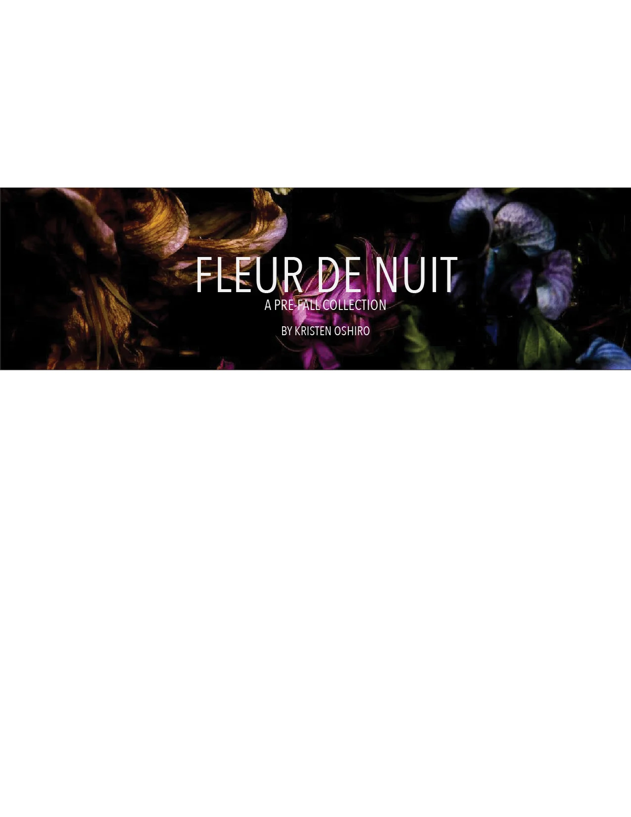Fleur De Nuit / A Proposal for BaubleBar