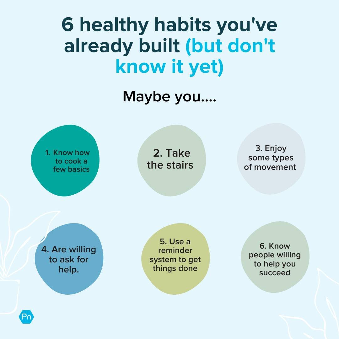 One of the most damaging myths in the fitness industry is that getting in shape has to require a huge lifestyle change...

Fact is, you&rsquo;ve already built a lot of healthy habits, even if you don&rsquo;t realize it. 👏

Comment &lsquo;YES&rsquo; 