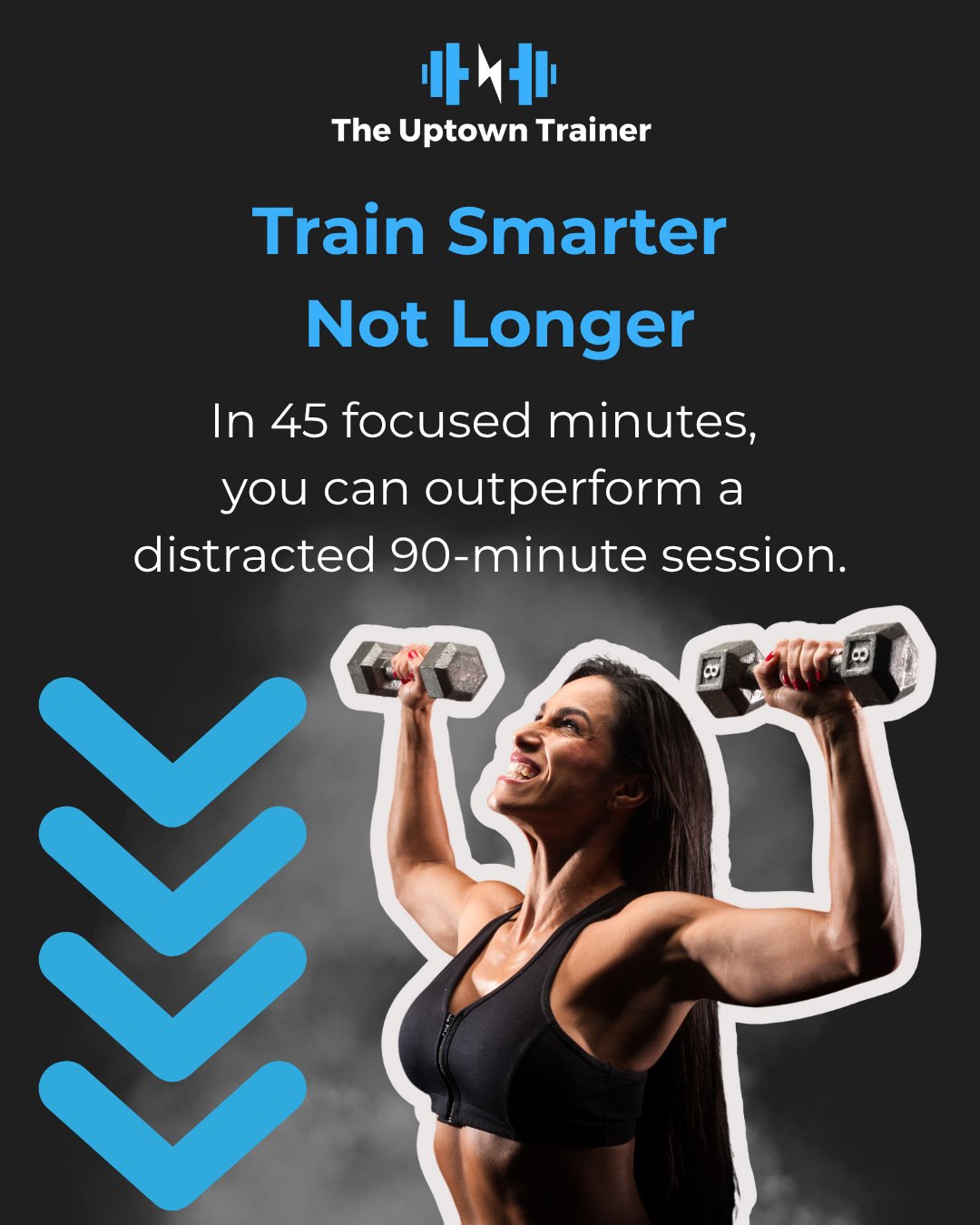 You don&rsquo;t need endless hours in the gym to get stronger. 

Focused, efficient sessions can deliver better results in less time. 

It&rsquo;s about moving with intention, using smart programming, and minimizing distractions. 

Your time is valua