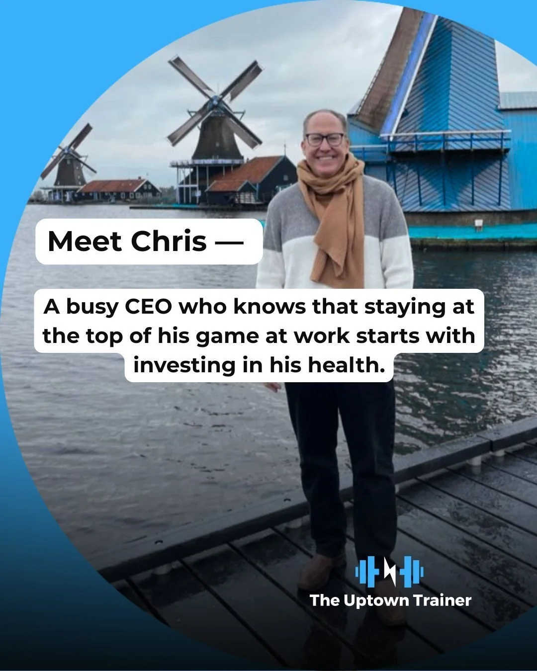 💼➡️🏋️♂️ From Boardroom to Barbell 💪✨

Chris knows what it&rsquo;s like to have a calendar packed from dawn to dusk. As a CEO, it&rsquo;s easy to let fitness slide&mdash;but he realized his performance as a leader depends on his own energy and focu