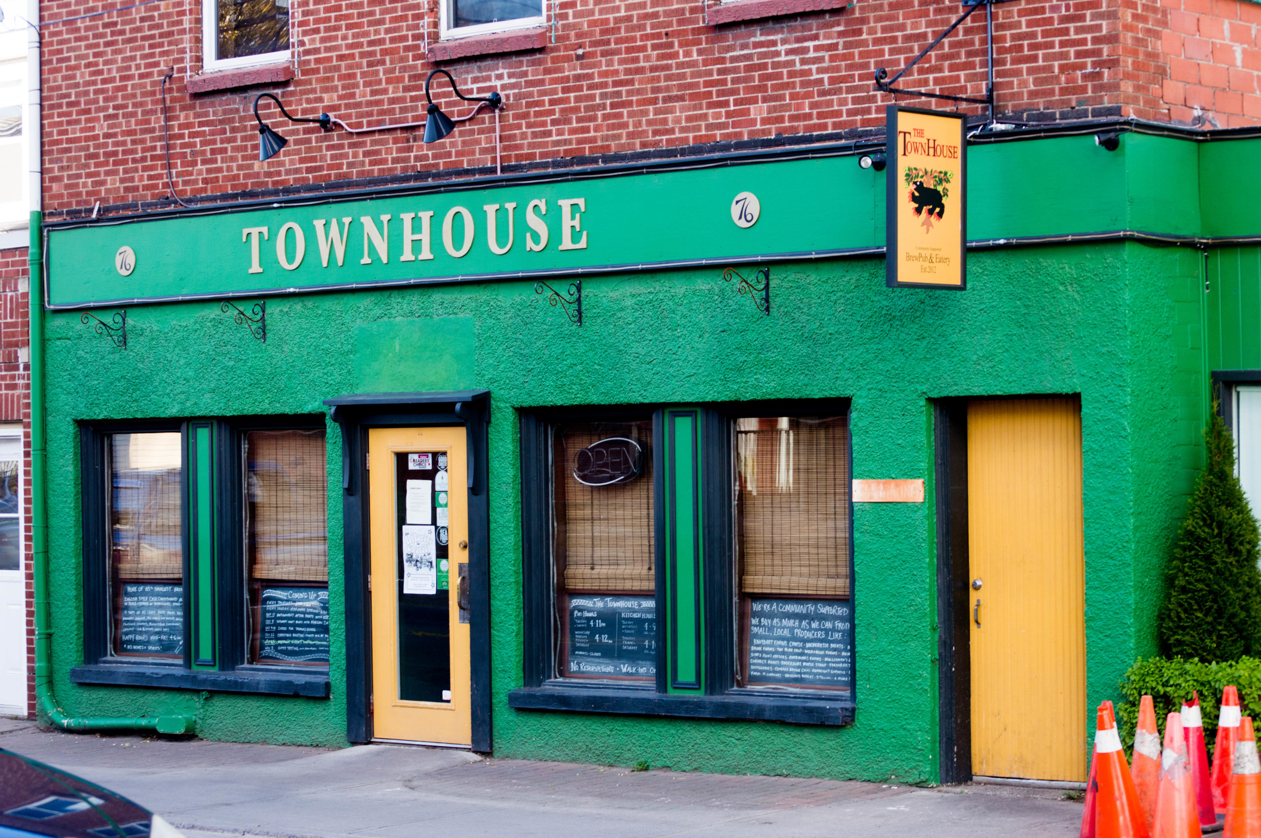 An outside view of the Townhouse. Photo courtesy of Jessica Fullerton