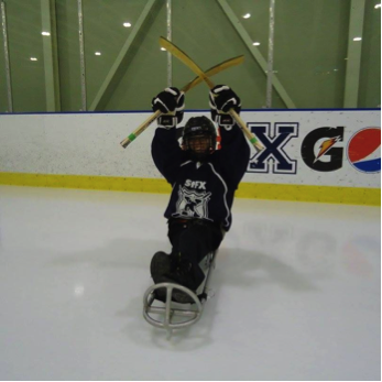 Sledge hockey takes off at X