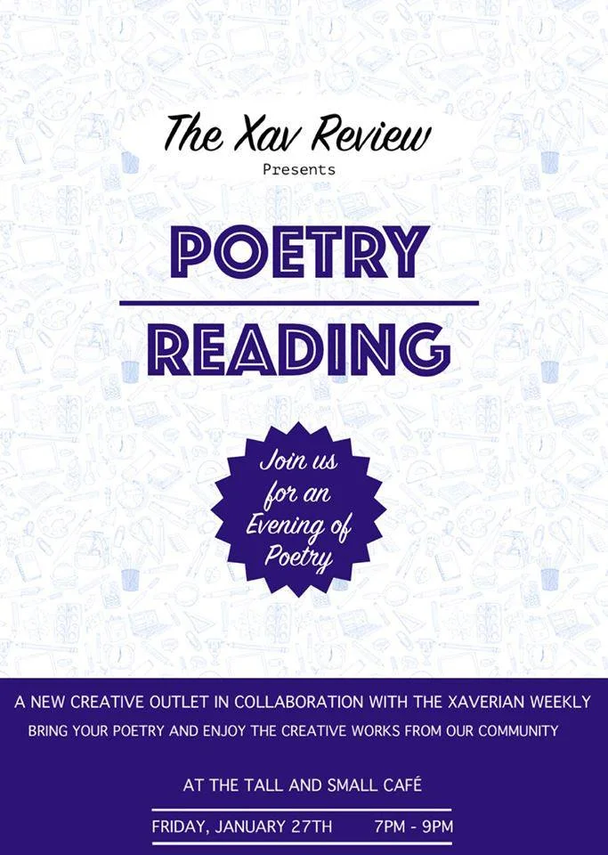 The Xav Review Presents: Poetry Reading at the Tall and Small