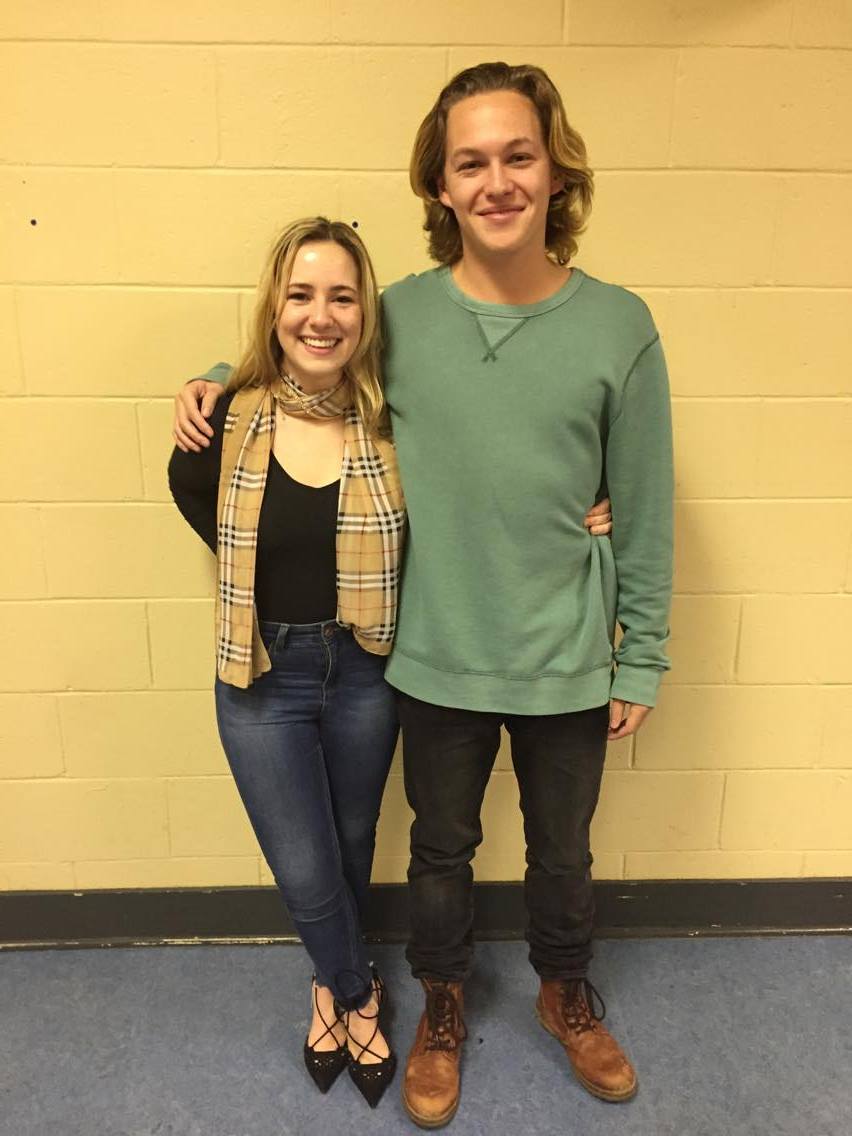 Annie Sirois and Patrick Panet-Raymond. Photo: Emily Keenan. 
