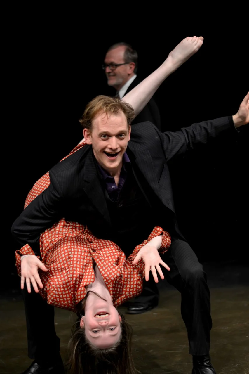 Geordie Hemlow and Emma Vickers as Orpheus and Eurydice. Photo: Peter Murphy