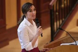 Amanda Lindhout visits StFX