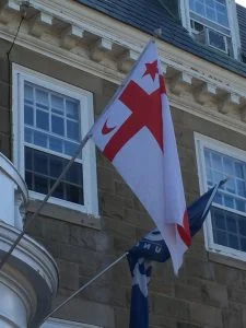 Permanent installation of the Mi'kmaq flag
