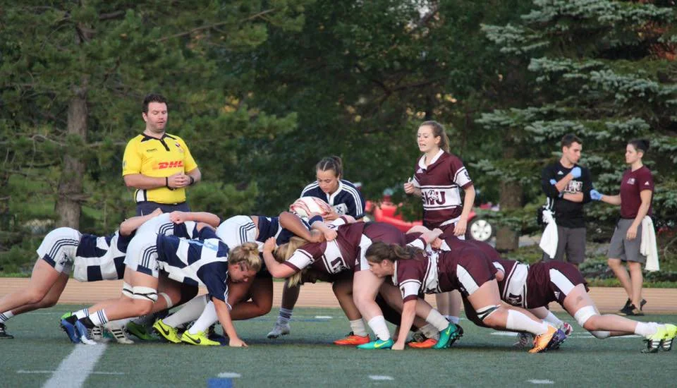 Women's rugby team opens season with a bang