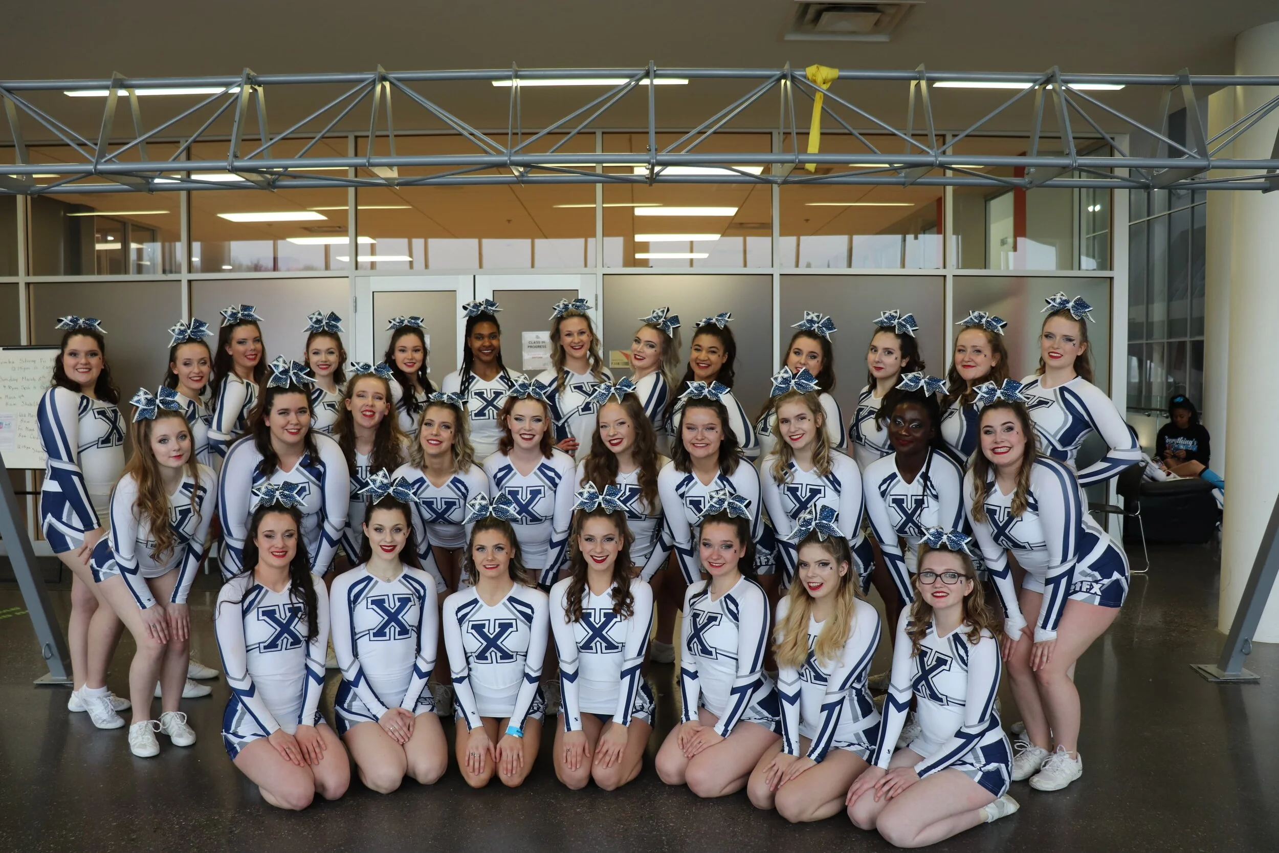 The X-Women Cheerleading Team Takes on Maritime Meltdown