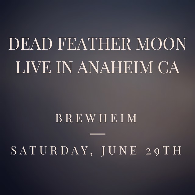 Dead Feather Moon will be performing at @brewheim on Saturday, June 29th. Summer kickoff party!