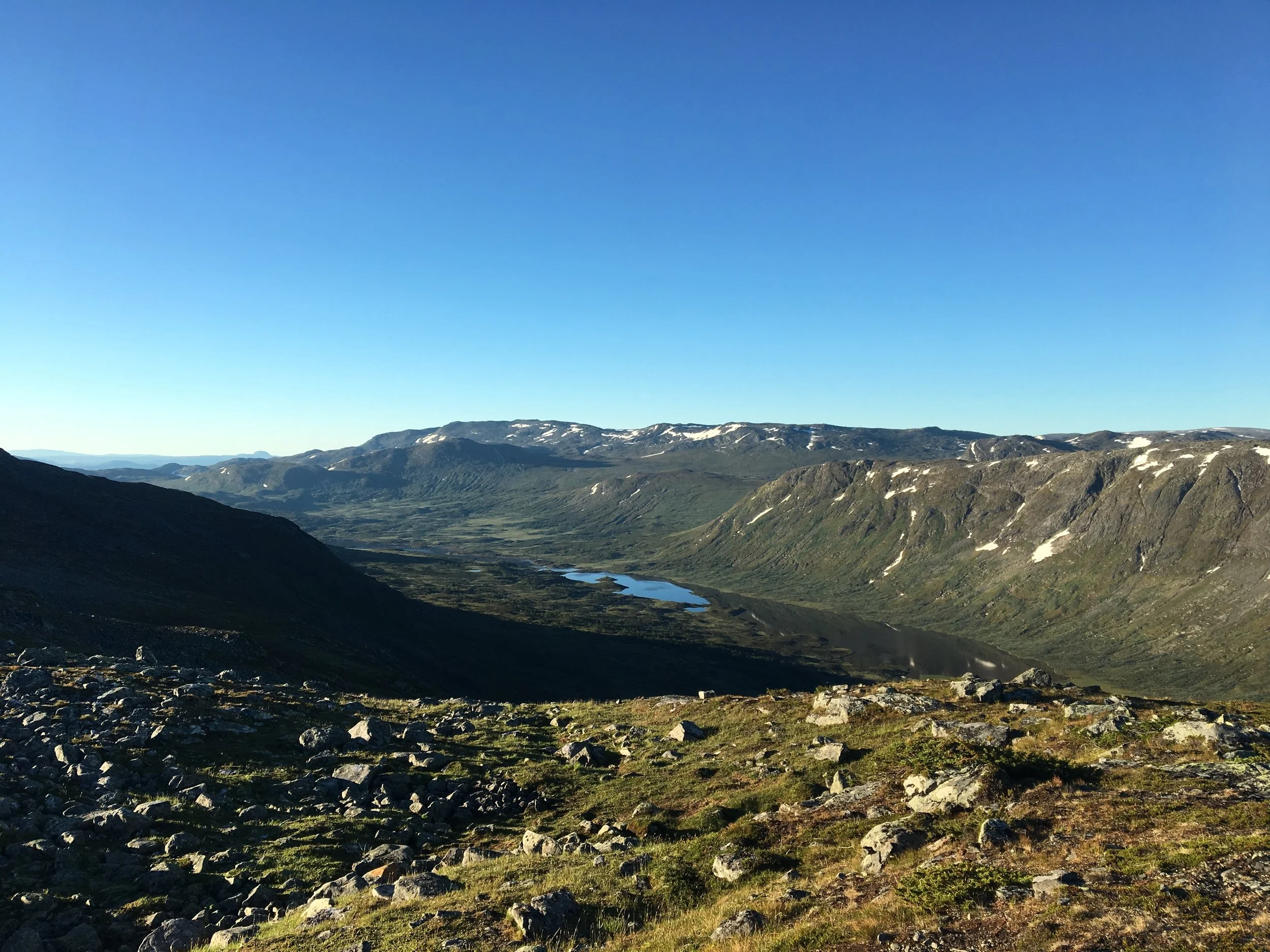 Yksndalen. Her aner jeg bare fred og ingen fare.