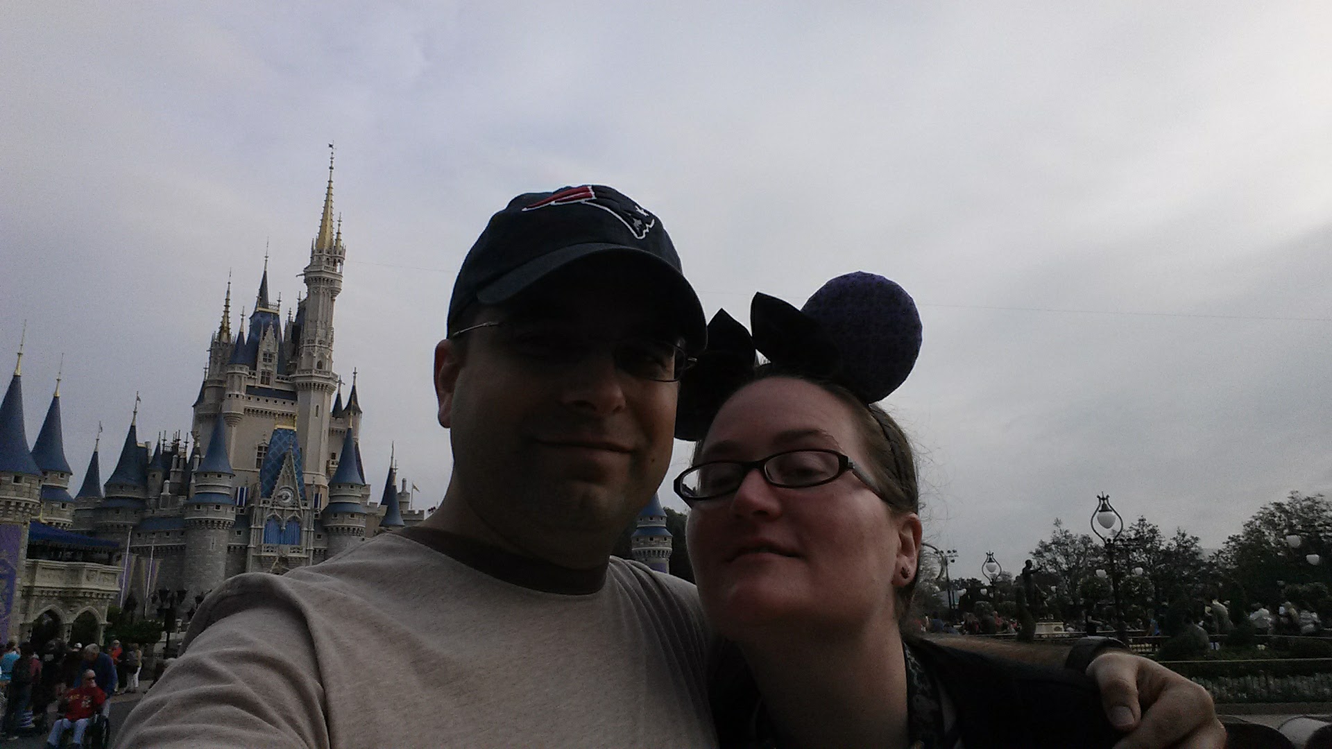 Waiting for Adventureland to open