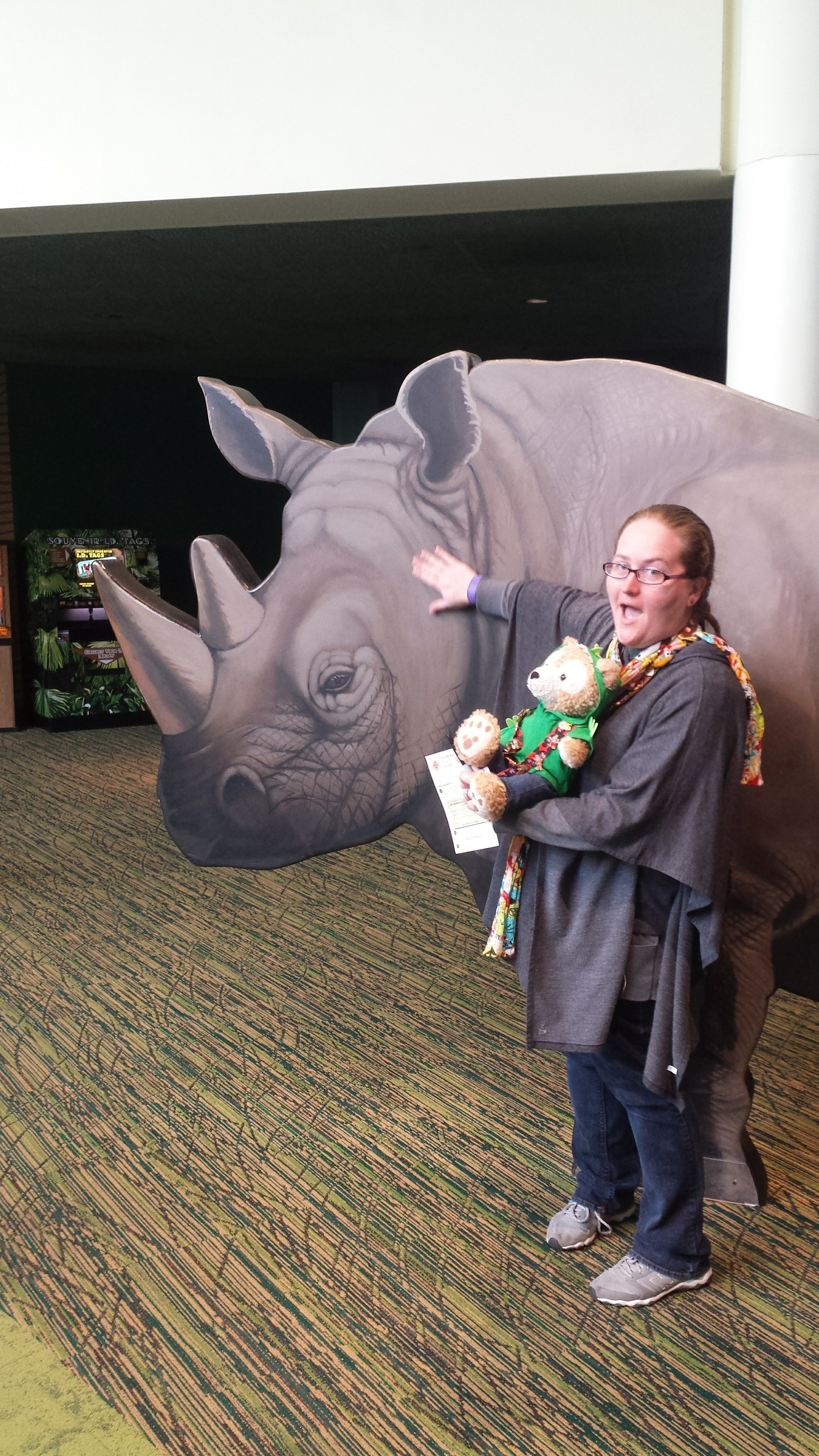 I love rhinos.