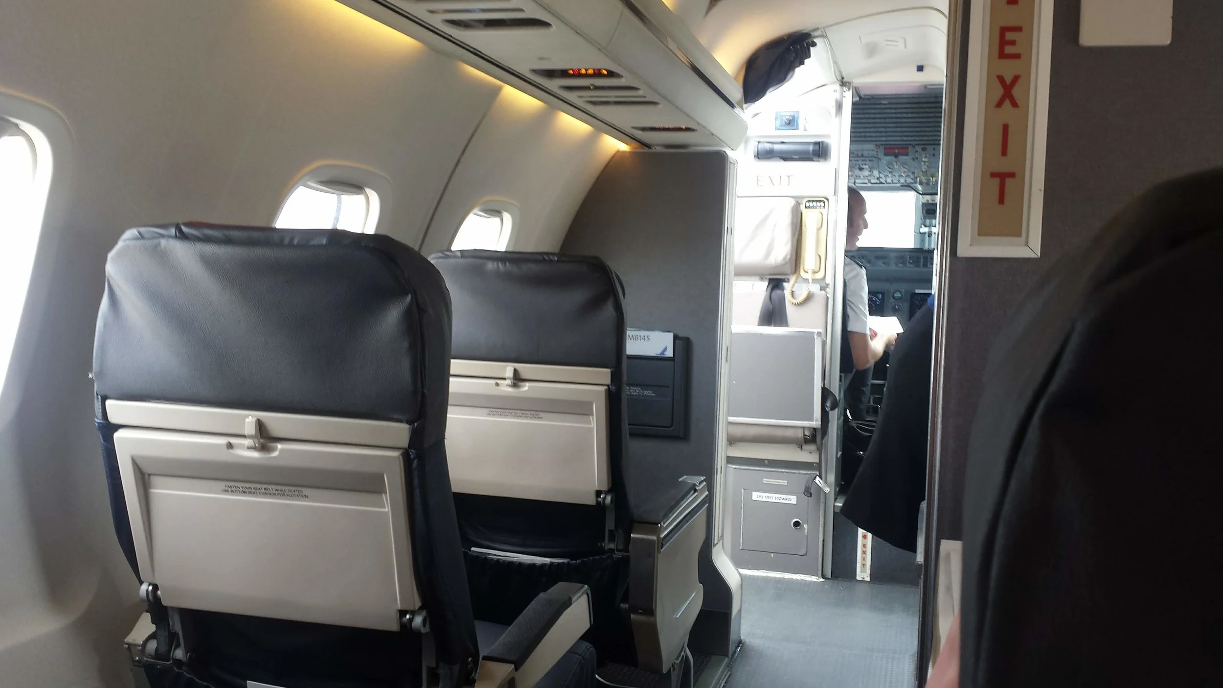 This plane is too small.