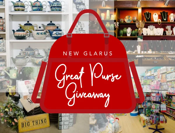 Great Purse Giveaway New Glarus Wisconsin Chamber Promotion