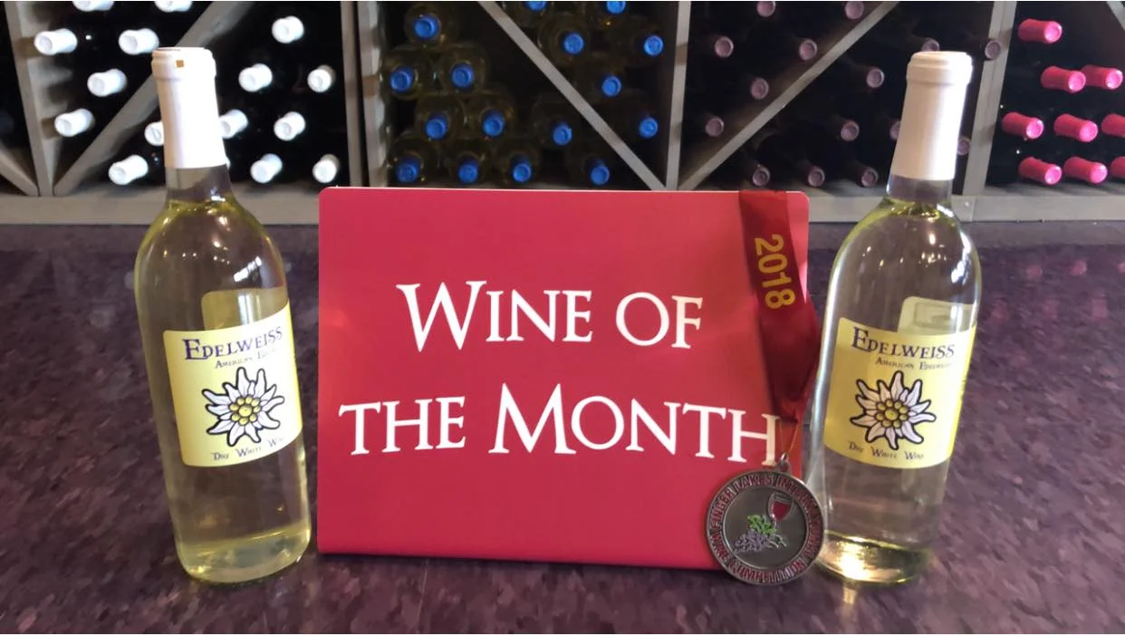 New Glarus Hawk’s Mill WineHaus Wine of the Month