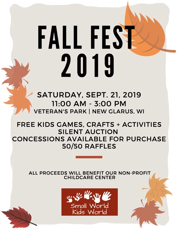 Fall Fest 2019 Small World Childcare Center