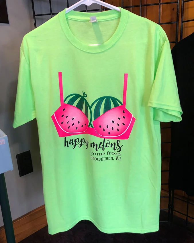 Hawk’s Mill WineHaus Happy Melons Wine T-shirt