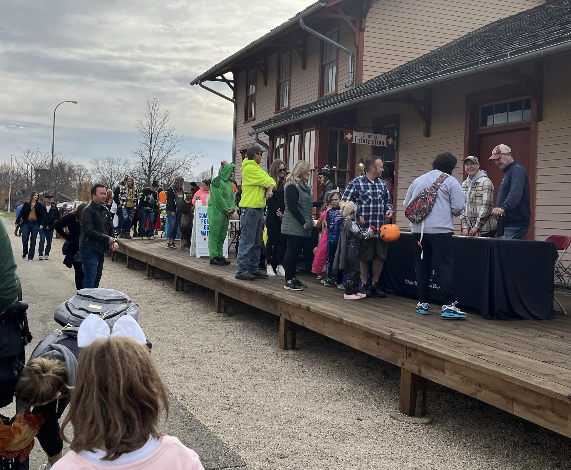 New Glarus Downtown Trick or Treat