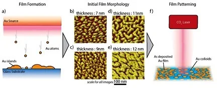 107. Disposable Plasmonics: Rapid and Inexpensive Large Area Patterning of Plasmonic Structures with CO2 Laser Annealing