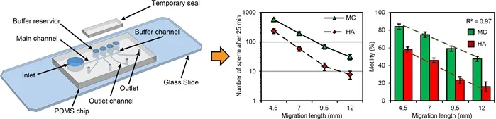 109. Microfluidic assessment of swimming media for motility-based sperm selection