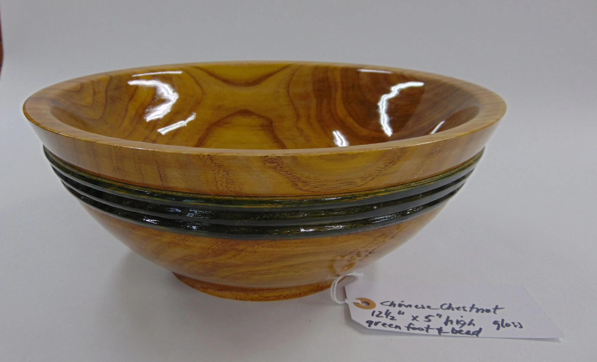 360 Sarah.  One of two pieces made from Chinese Chestnut