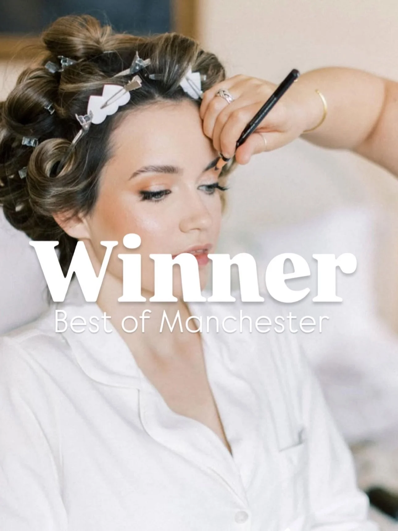 BEST IN MANCHESTER. 🏆

I am so incredibly proud to announce that I have been named Best of Manchester at the 14th English Hair &amp; Beauty Awards 2026. Words genuinely don&rsquo;t do justice to how this feels.

To every bride who let me be part of 