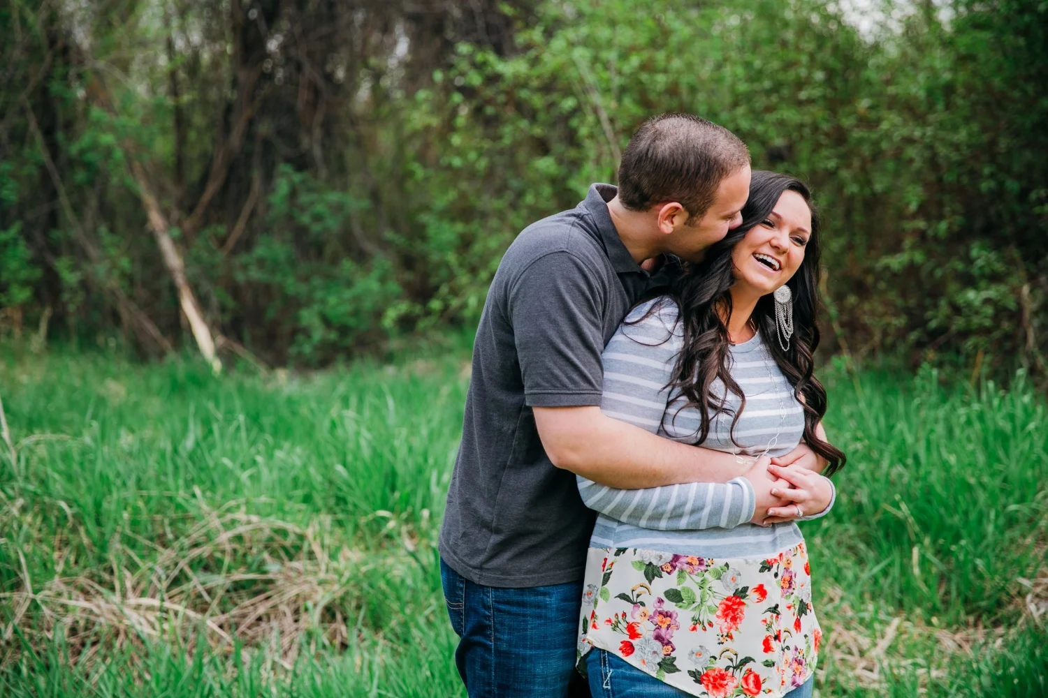 High school sweethearts and you can tell! Jenna waited for Kaleb on his LDS Mission to Chile. This session was one of the most carefree I've ever done! View their Bridals HERE.