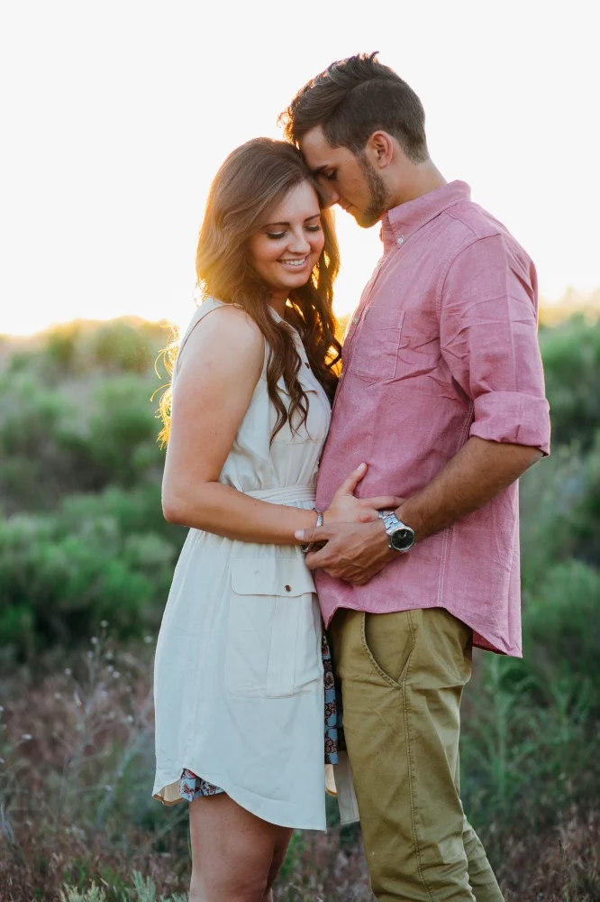 Alexis and Chase explored one of my favorite hidden gems of Idaho Falls for their engagement session. I loved their semi-casual outfits too! Check out more of the dreamy light and their engagements HERE.