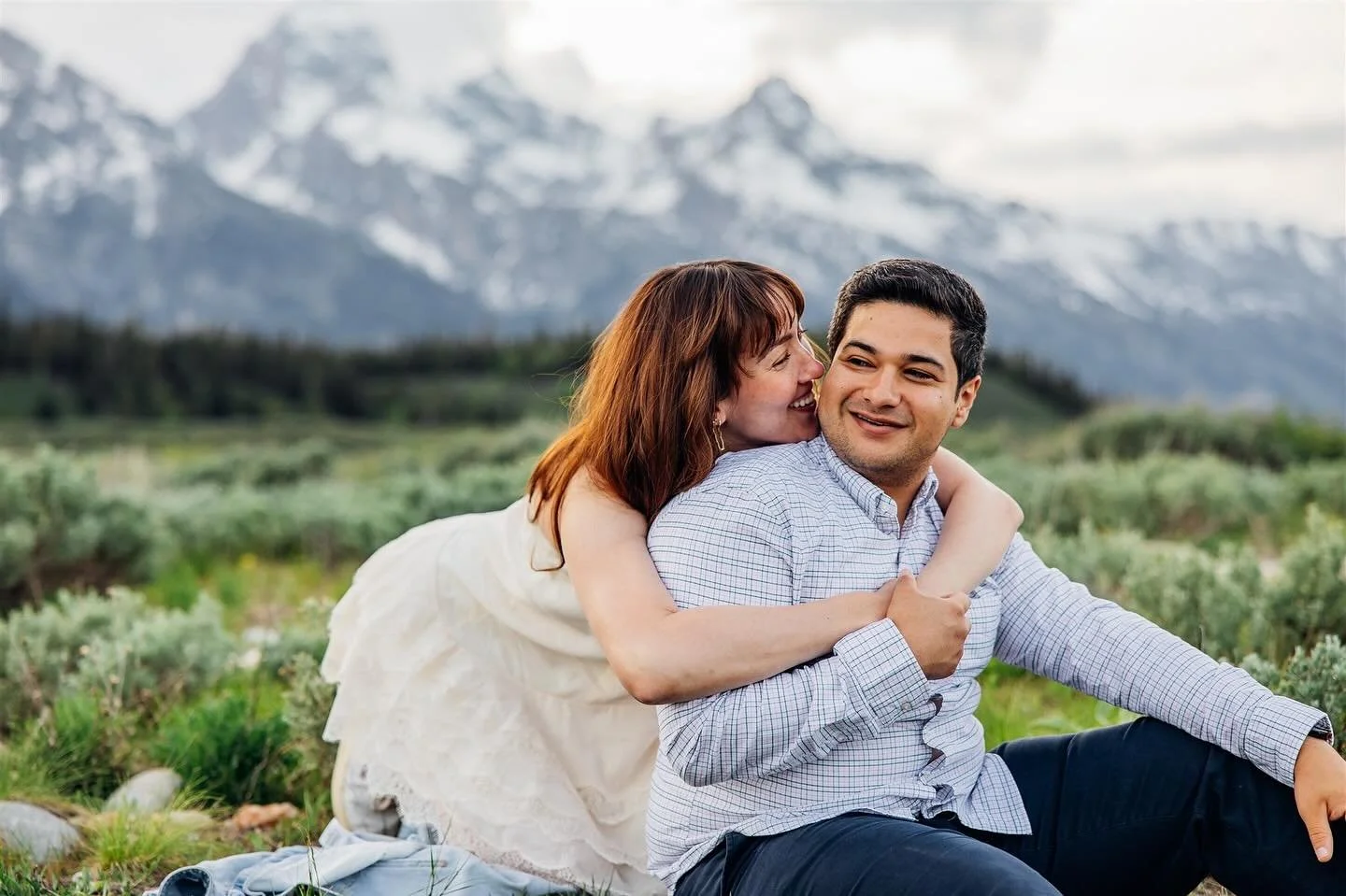 &ldquo;Barefoot on the grass, listening to our favorite song&hellip;&rdquo; 🏔️❤️