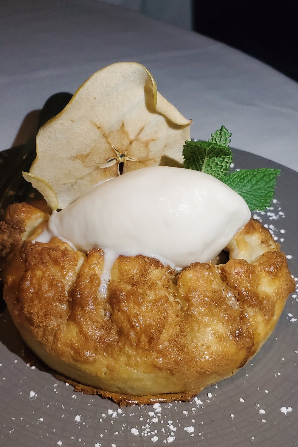 APPLE CROSTATA saigon cinnamon gelato