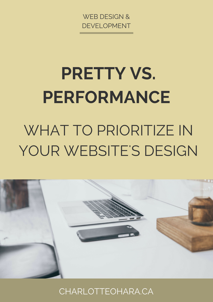 Pretty vs Performance : What to prioritize in your website’s design