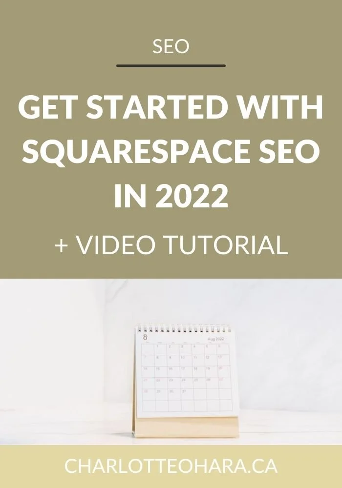 Get started with Squarespace SEO in 2022