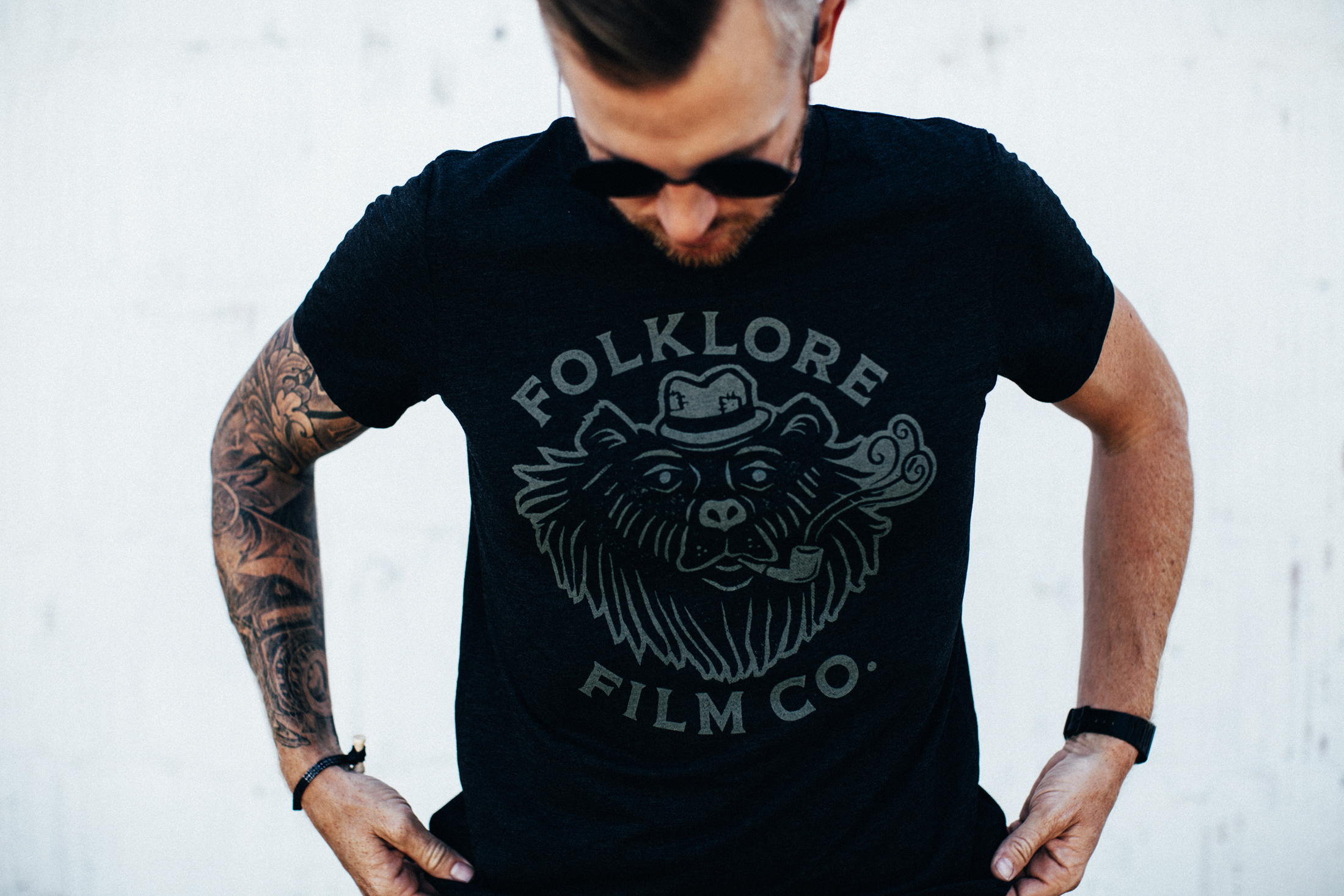 Folklore Bear Tee $20