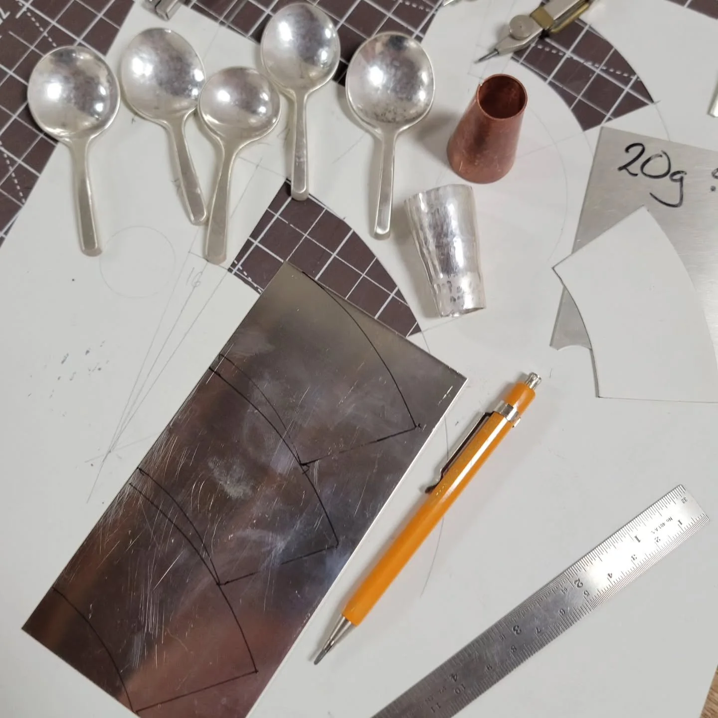 While working on Count Chocula I was able to get this batch of baby spoon rattles finished and up on the website. If you're interested check them out.