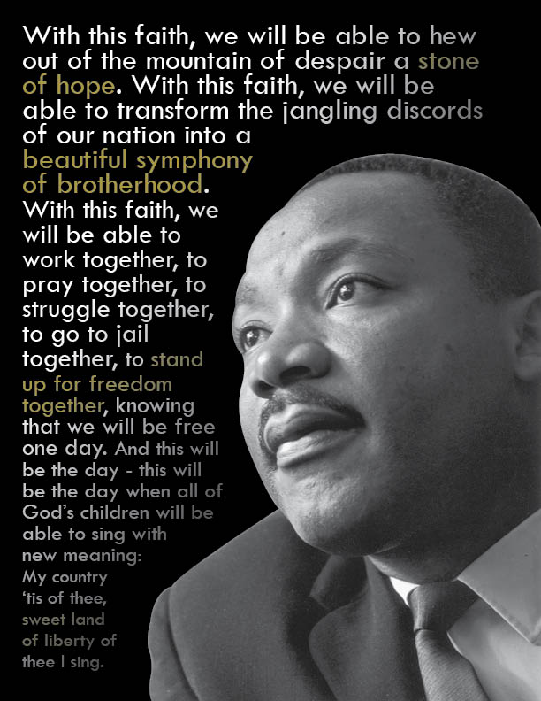  Program and marketing collateral for the City of Columbia's Martin Luther King, Jr. Day celebration. (2016) 