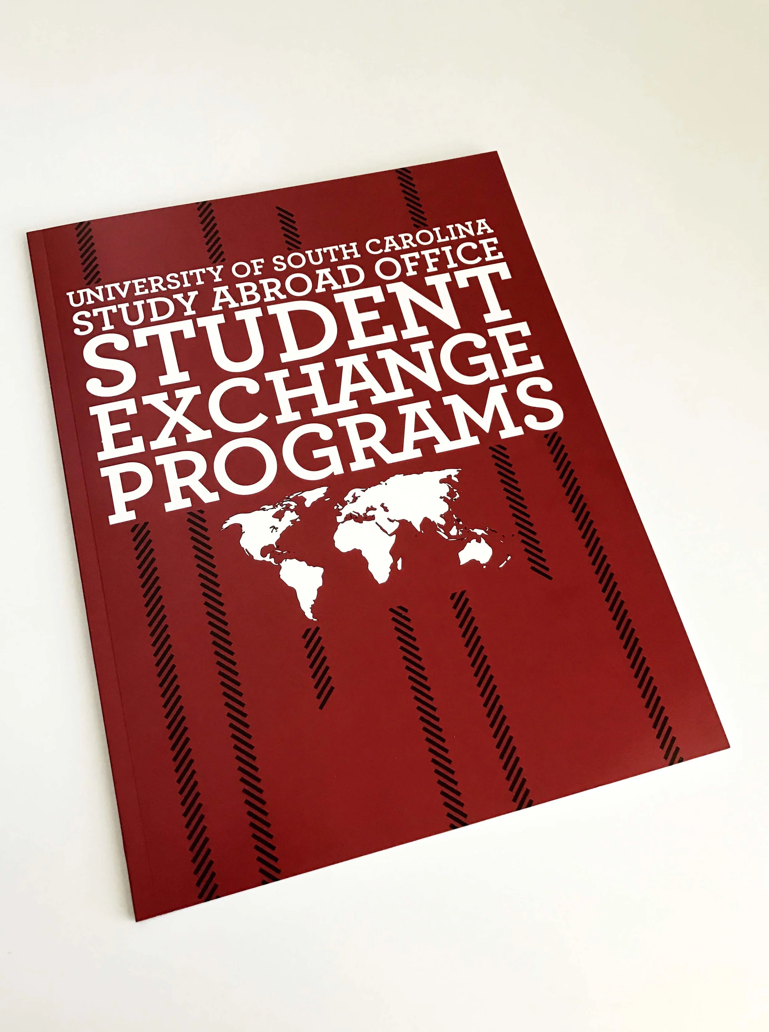  Book highlighting exchange programs for the University of South Carolina Study Abroad Office. (2017) 