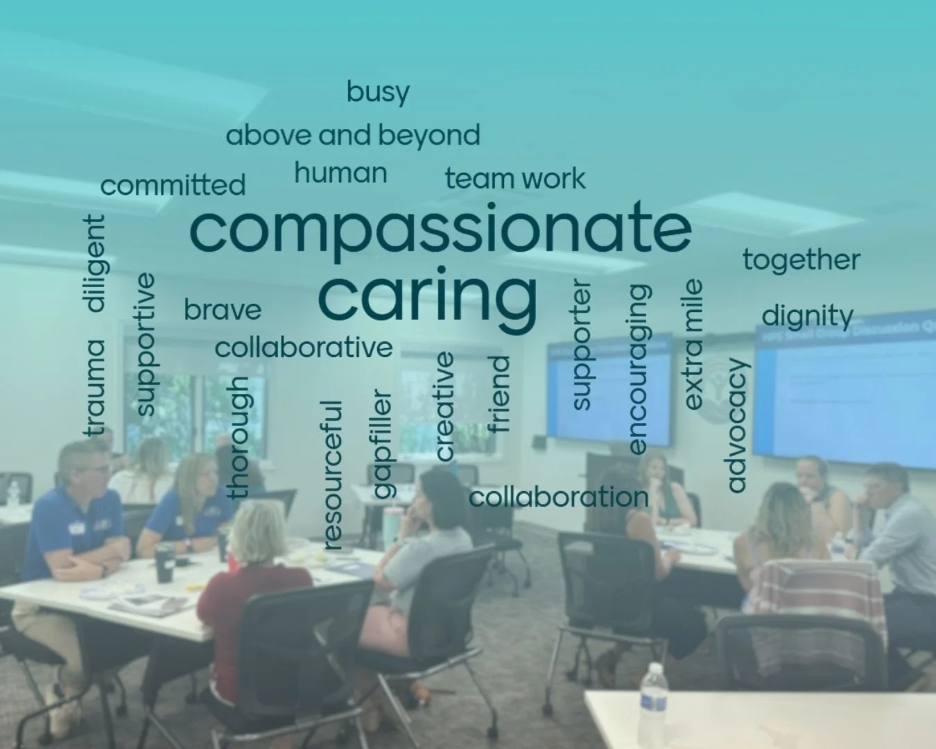 💖Caring and compassionate are the best words to describe homelessness prevention and diversion providers in Chester County. 💖

💬 At our recent Prevention and Diversion Luncheon, we asked guests: &ldquo;What words come to mind when you think of you