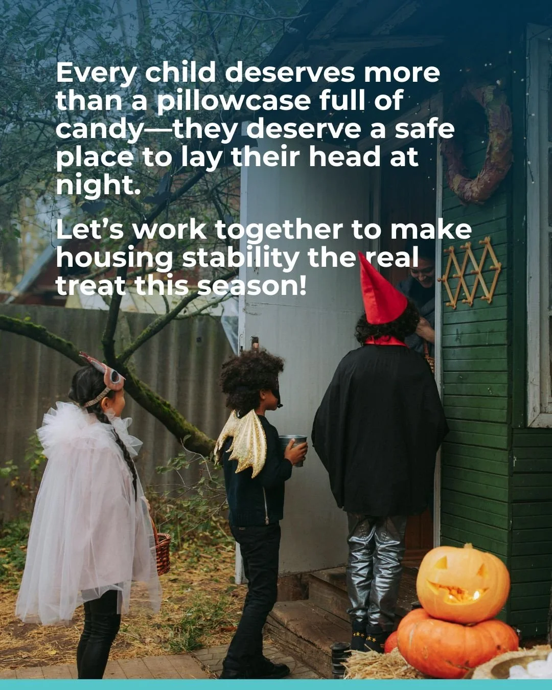 🎃Every child deserves more than a pillowcase full of candy&mdash;they deserve a safe place to lay their head at night. 🎃

🍭Let&rsquo;s work together to make housing stability the real treat this season!

🏡Get involved with CCPEH: https://lght.ly/