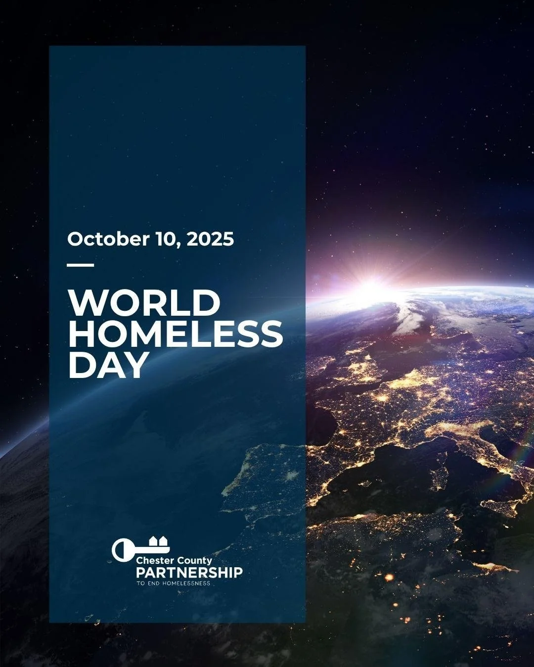 🌍 World Homeless Day is October 10th. Homelessness is a global issue that impacts communities at every level. 🌍 

🌐 Global: 1.1 billion people live in inadequate housing, and more than 100 million people have no housing at all. 
🇺🇸 National: 771