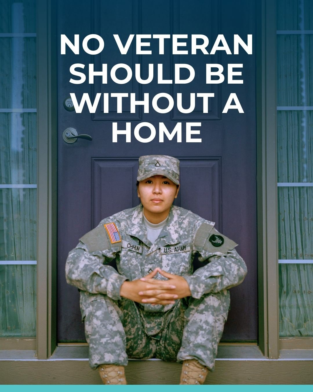 🇺🇸 This Veterans Day and every day, the Partnership is dedicated to ensuring Veterans experiencing homelessness find a safe, stable place to call home. 🇺🇸

🏠 Too many who served still face housing insecurity. 15% of adults identified as Veterans
