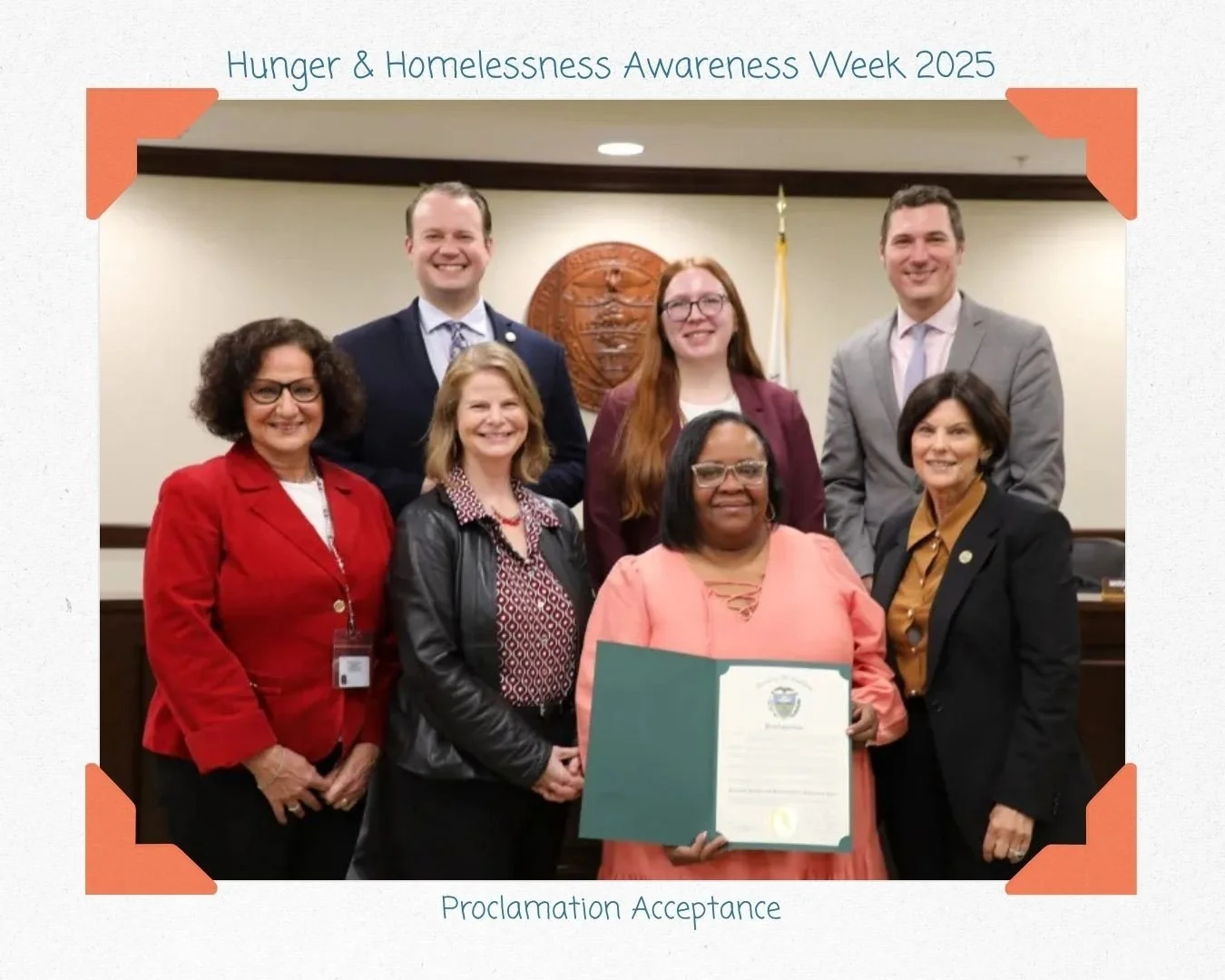 🏛️ Chester County Commissioners Proclaim Support for National Hunger &amp; Homelessness Awareness Week! 

🗓️ From November 15&ndash;22, 2025, this week raises awareness and inspires action to address the root causes of hunger and homelessness &mdas