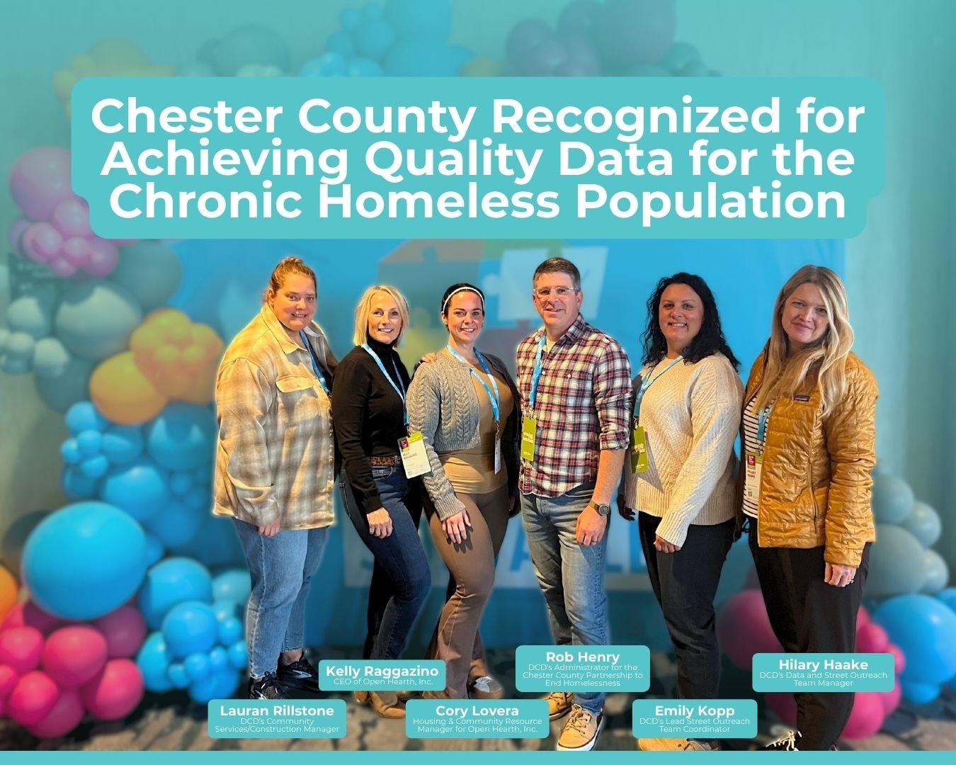 🎉 Wrapping Up 2025 with a Major Achievement for Chester County 🎉

🏆In November, Chester County was recognized nationally at the Built for Zero (@cmtysolutions) Learning Session for Achieving Quality Data for the Chronic Homeless Population &mdash;