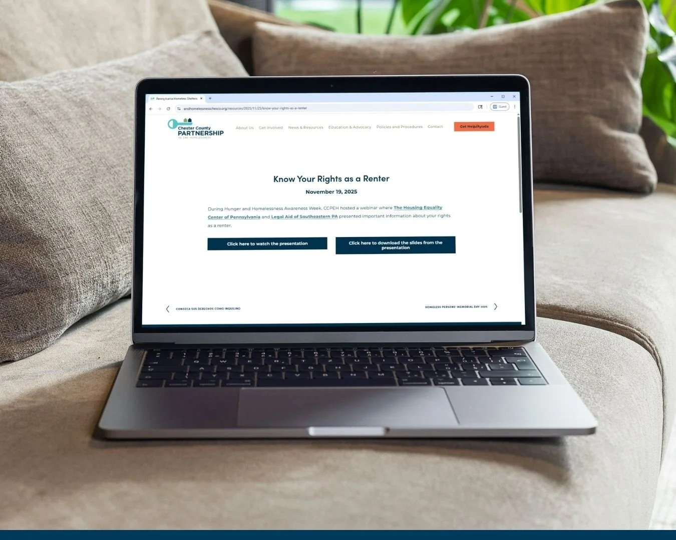 🏠 Do you know your rights as a renter?
During Hunger and Homelessness Awareness Week, the Partnership, Legal Aid of Southeastern PA (@legalaidsepa), and Housing Equality Center of Pennsylvania (@equalhousingpa) hosted two virtual Renters&rsquo; Righ