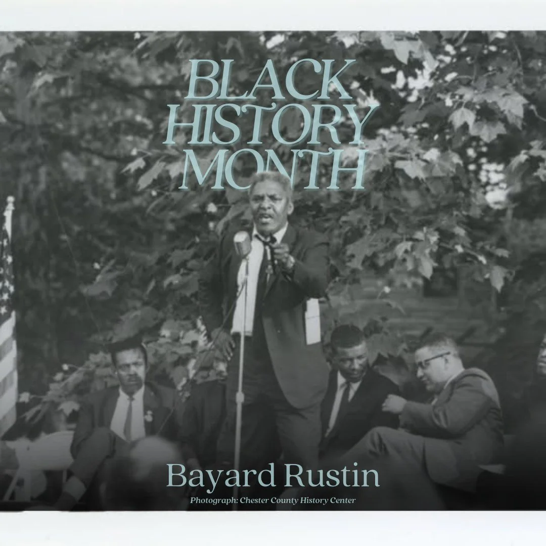 As we celebrate Black History Month, we honor Bayard Rustin, a civil rights strategist (born in West Chester) whose life&rsquo;s work shaped our nation&rsquo;s pursuit of justice and opportunity. From organizing the historic 1963 March on Washington 