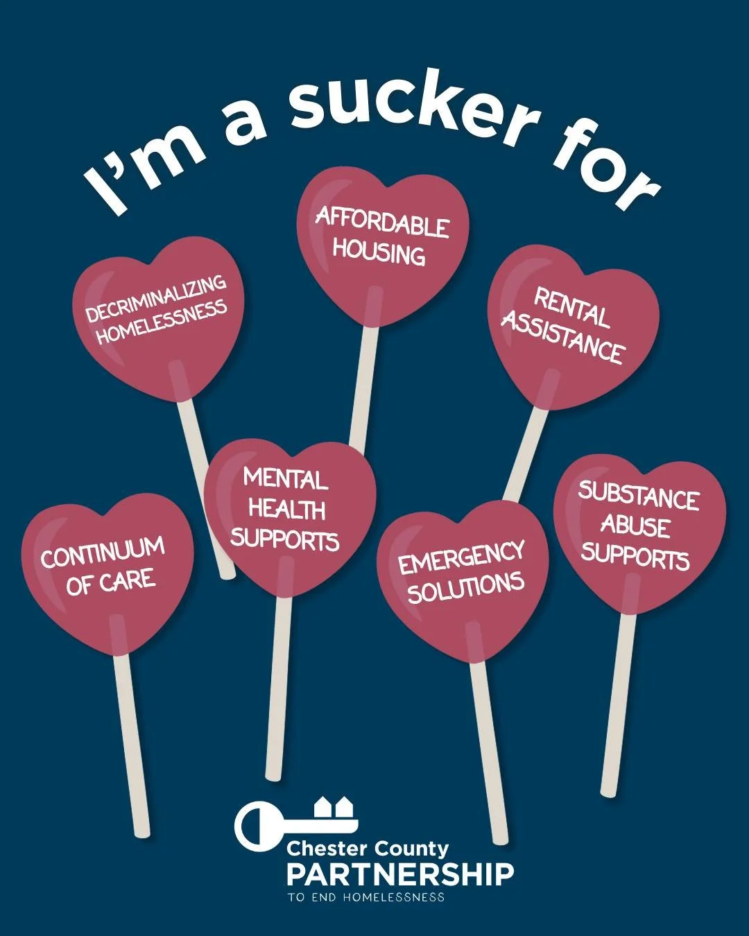 🍭 The Partnership is a sucker for&hellip;
Affordable housing.
Decriminalizing homelessness.
Emergency solutions.
Continuum of Care.
Rental assistance.
Substance use &amp; mental health supports.

These are key policy solutions that help prevent and 