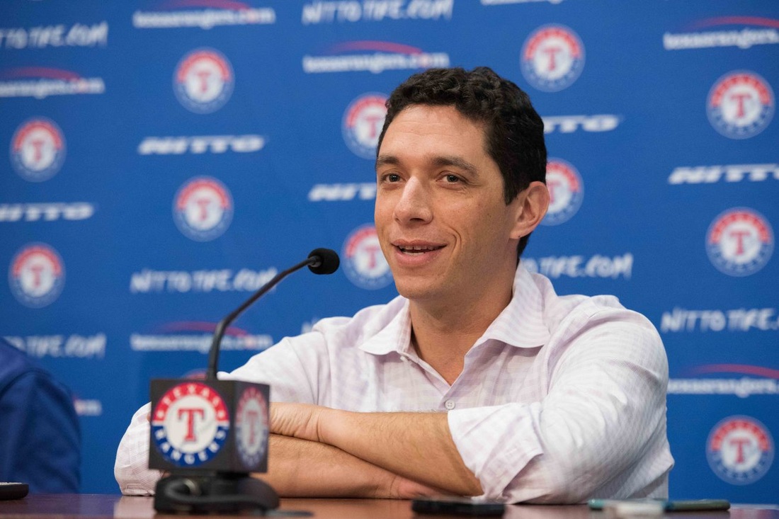 Jon Daniels '99, General Manager of the Texas Rangers