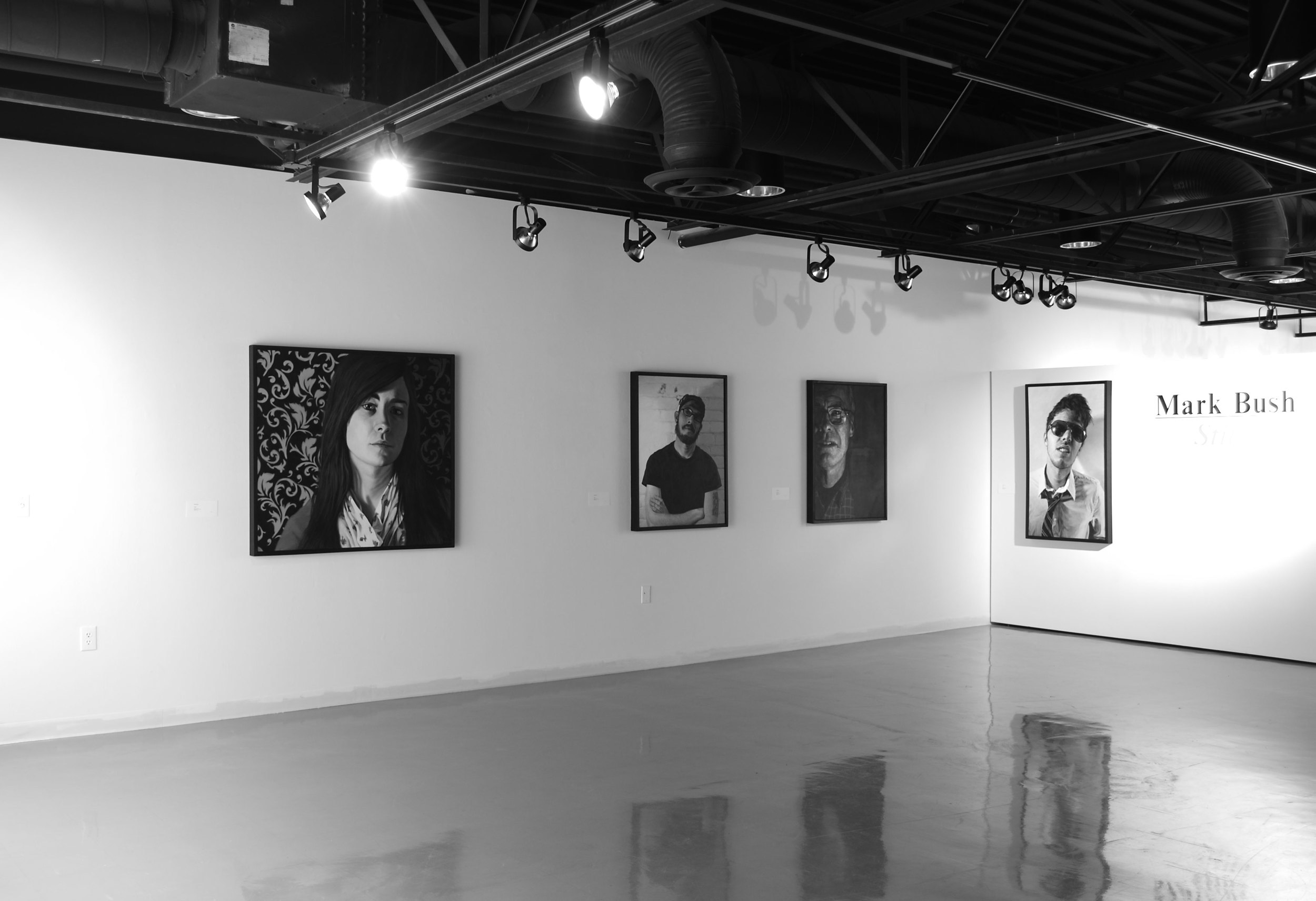 My Senior Thesis exhibition "Stills" at the Columbus College of Art and Design. 2009.